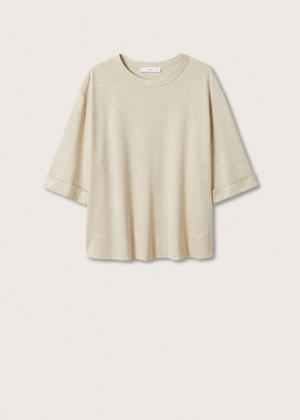 Basic oversized t-shirt - Article without model