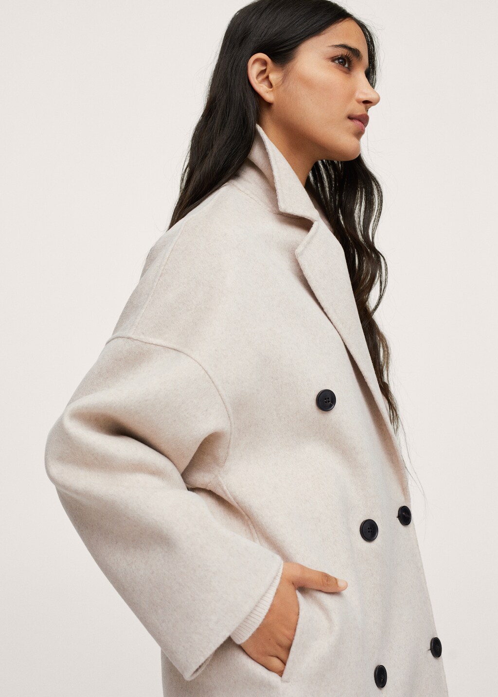 Handmade wool coat - Details of the article 2