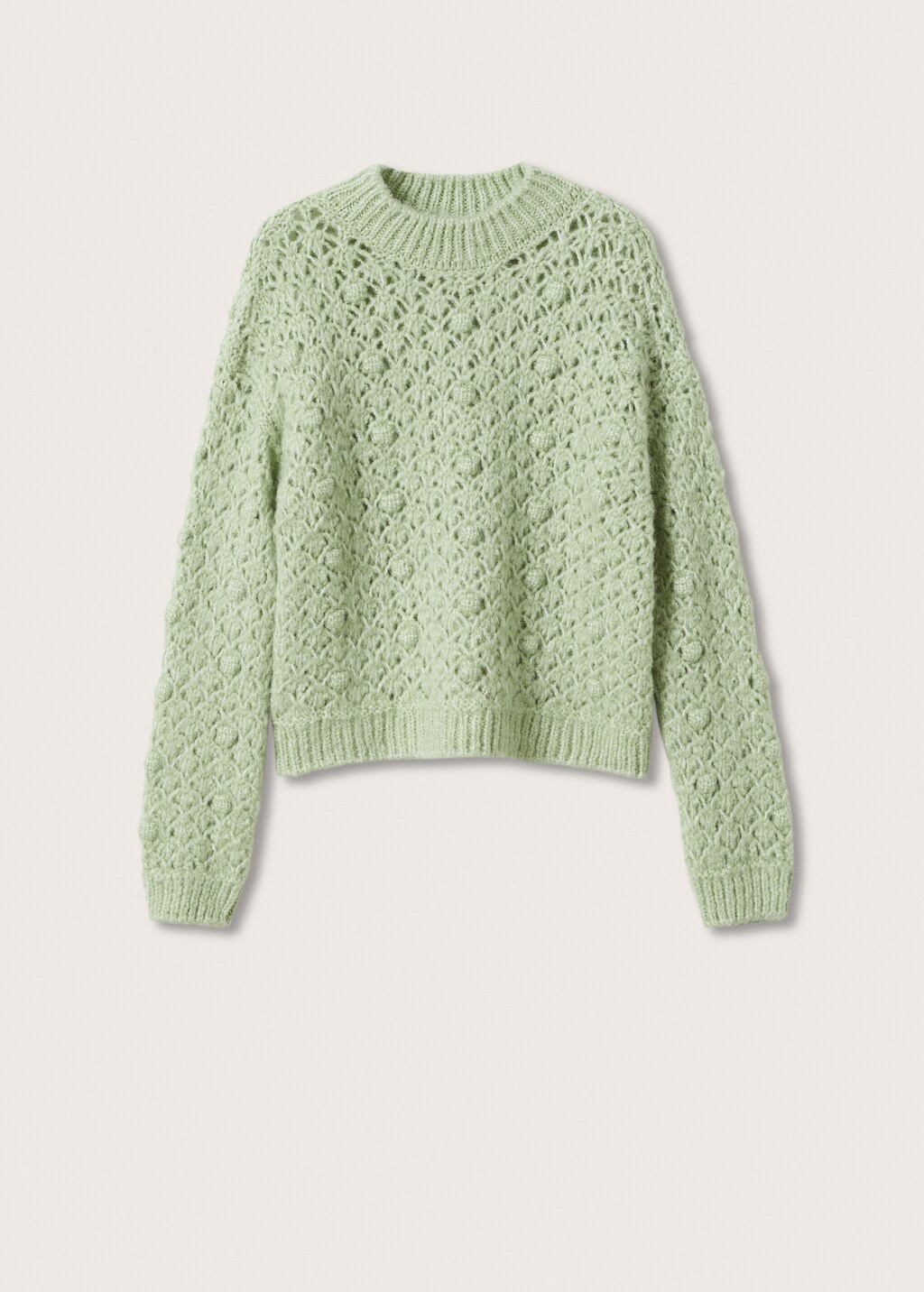 Openwork knit sweater - Article without model