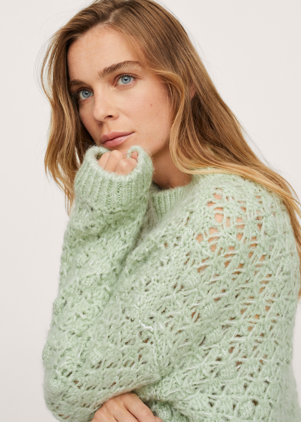 Openwork knit sweater - Details of the article 2