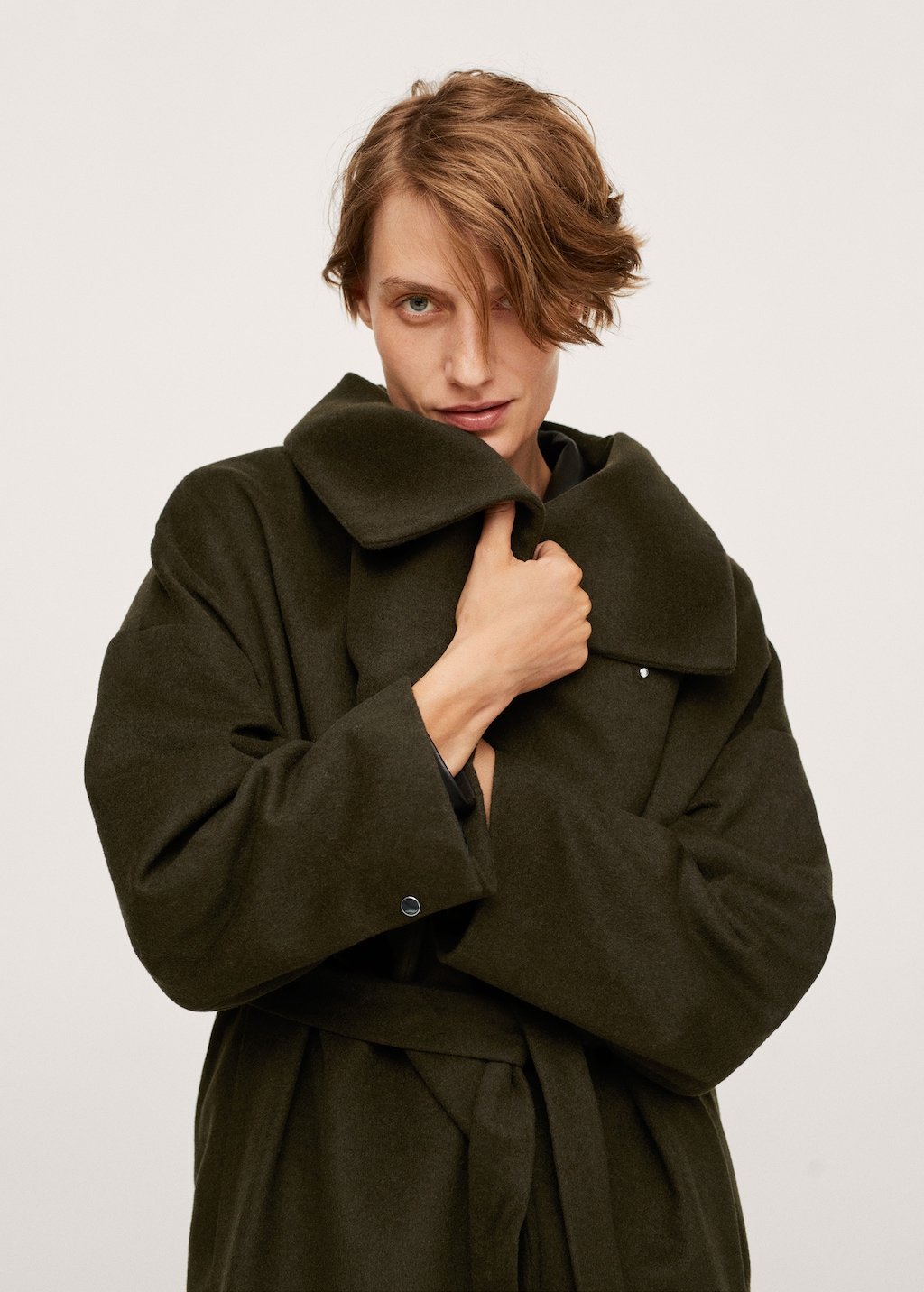 Oversize wool coat - Details of the article 4 