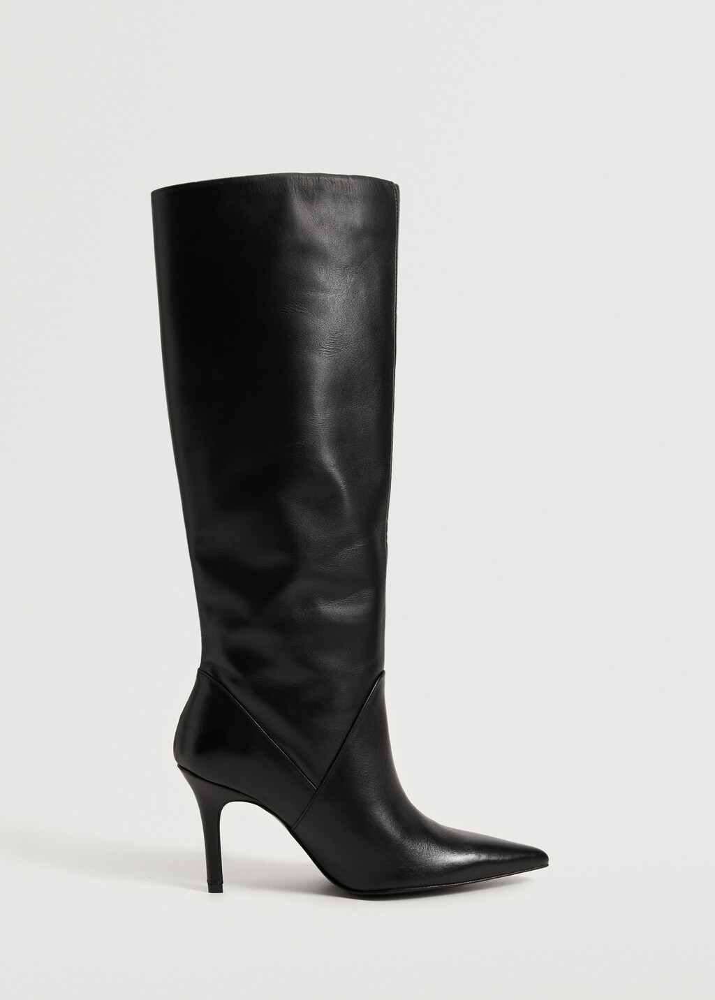 High heel leather boot - Article without model