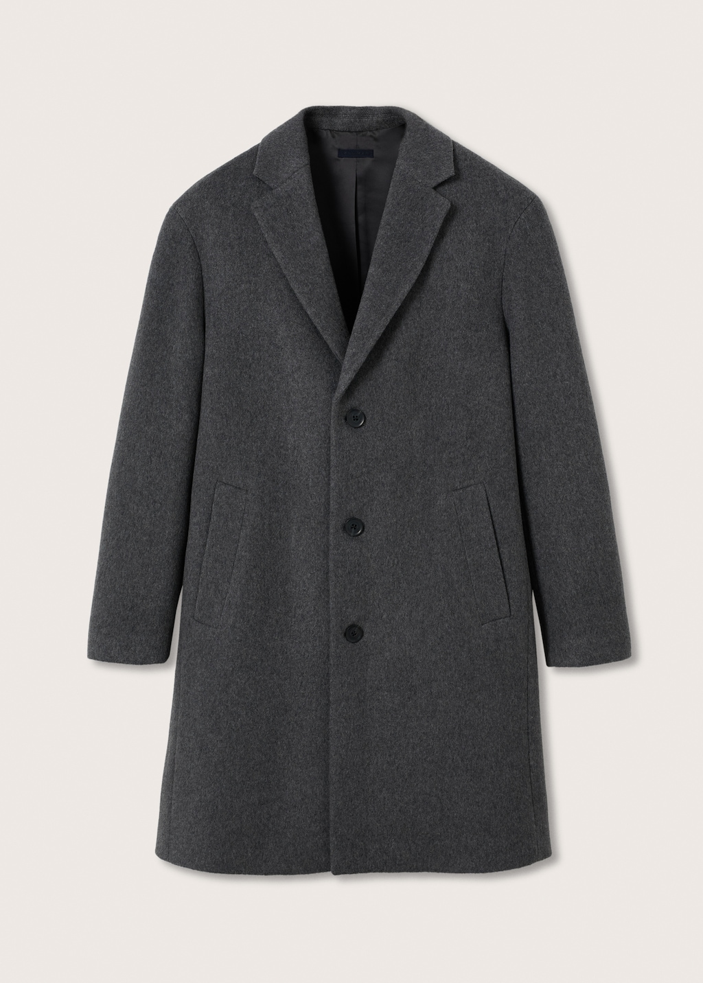 Recycled wool oversize coat - Article without model