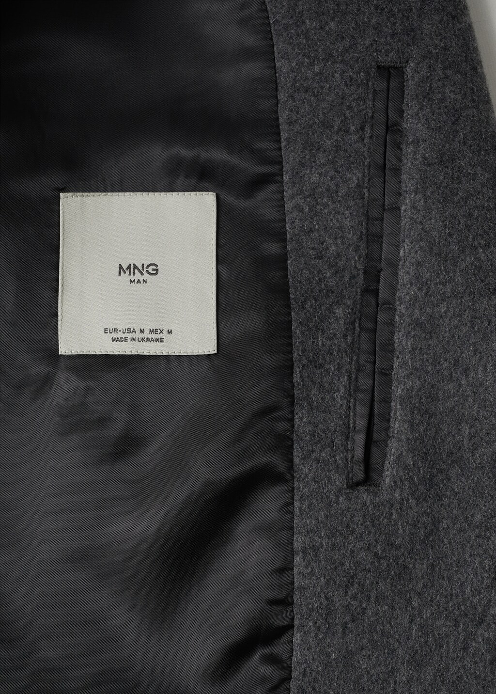 Recycled wool oversize coat - Details of the article 8