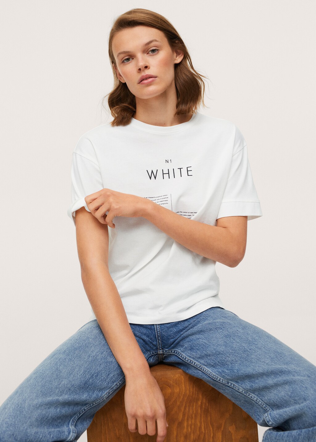 Message cotton T-shirt - Details of the article 1