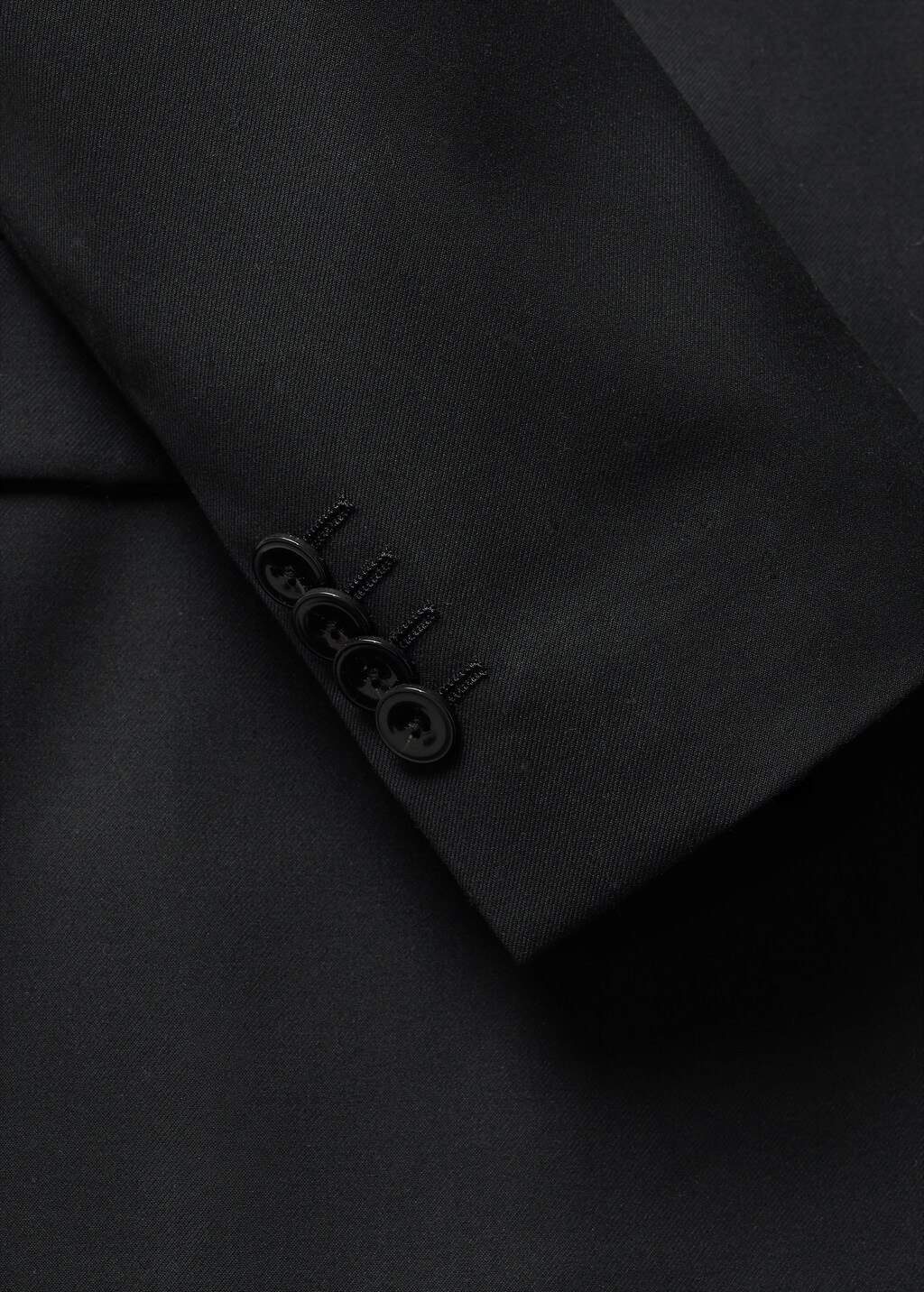 Satin lapels suit blazer - Details of the article 7