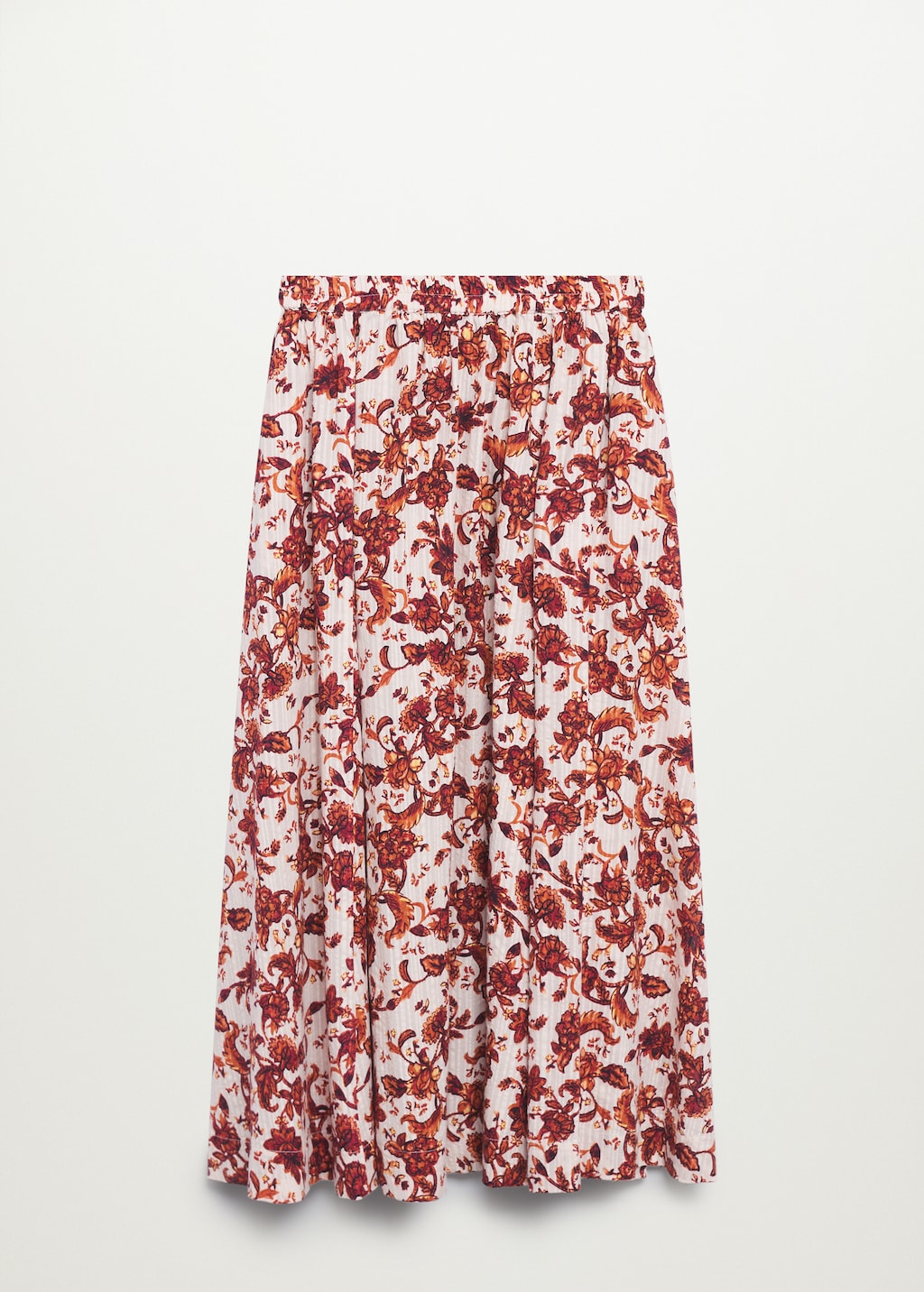 Printed cotton skirt - Article without model