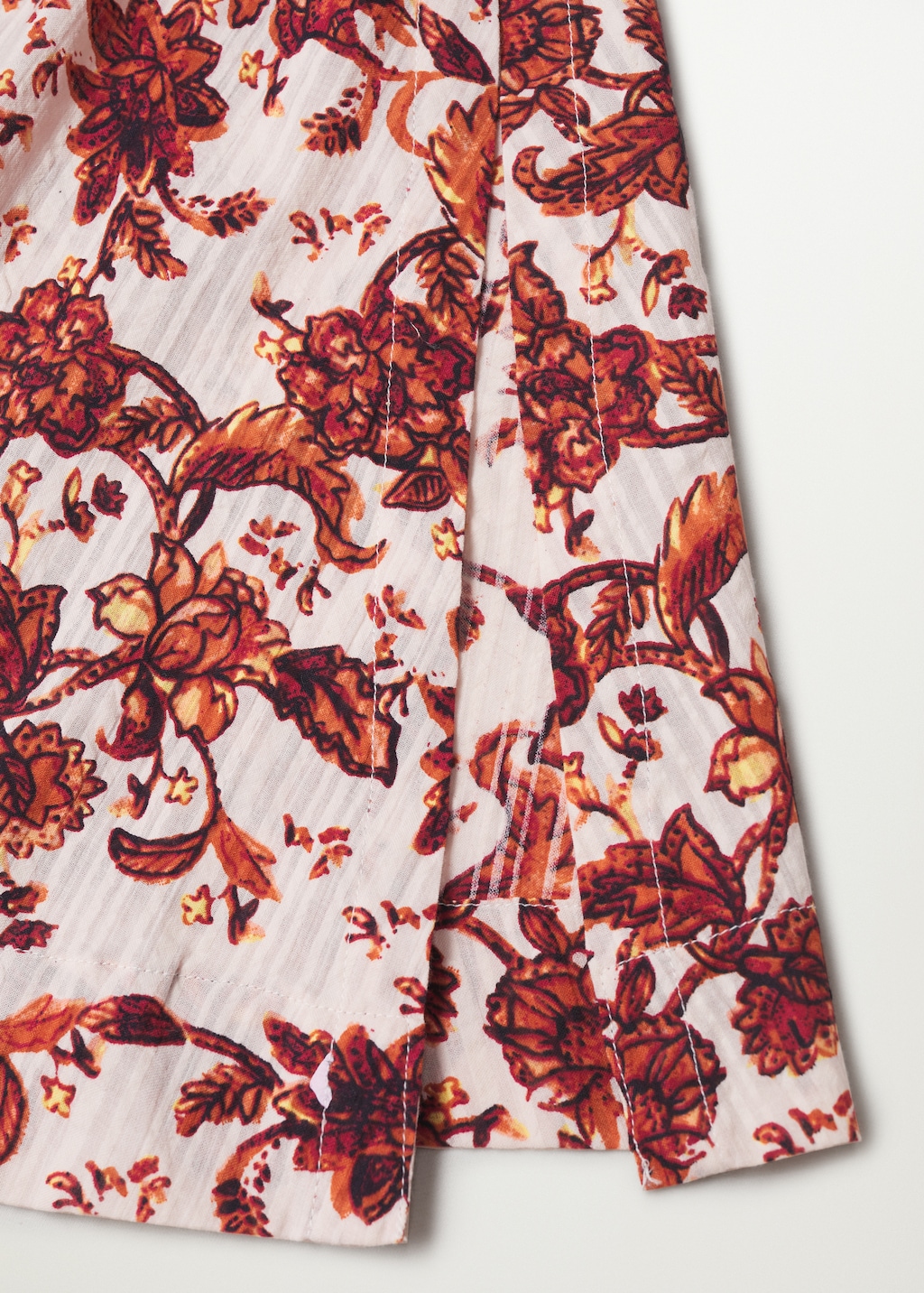 Printed cotton skirt - Details of the article 8