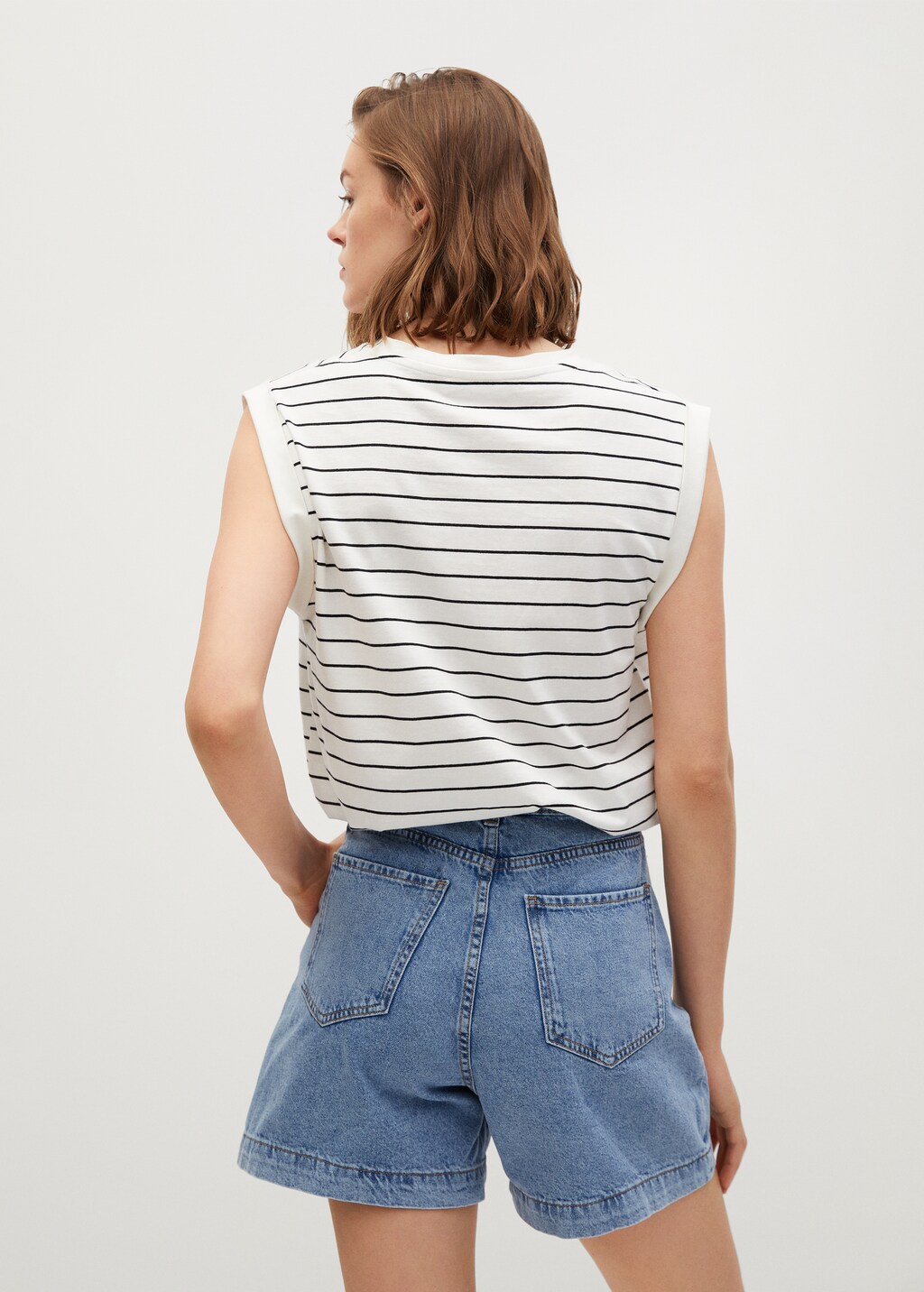 Short slouchy pinzas  - Reverso del artículo