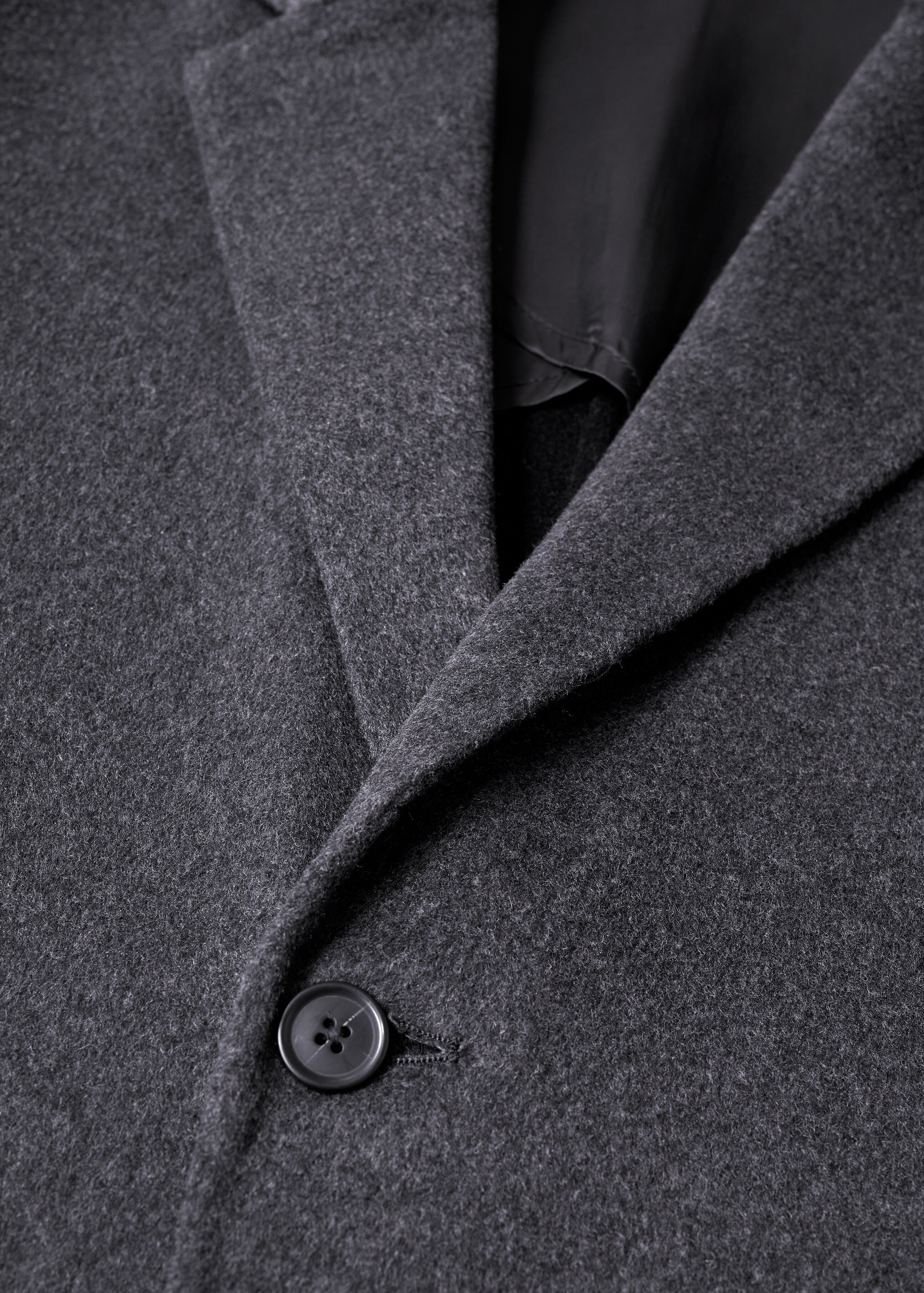 Handmade recycled wool coat - Details of the article 8
