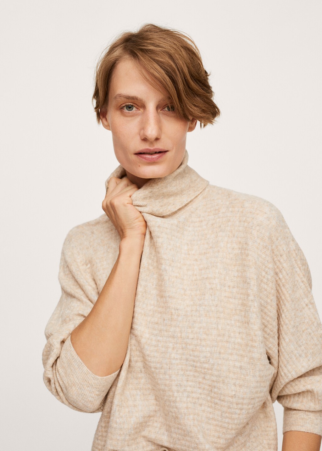 Ribbed knit sweater - Details of the article 1