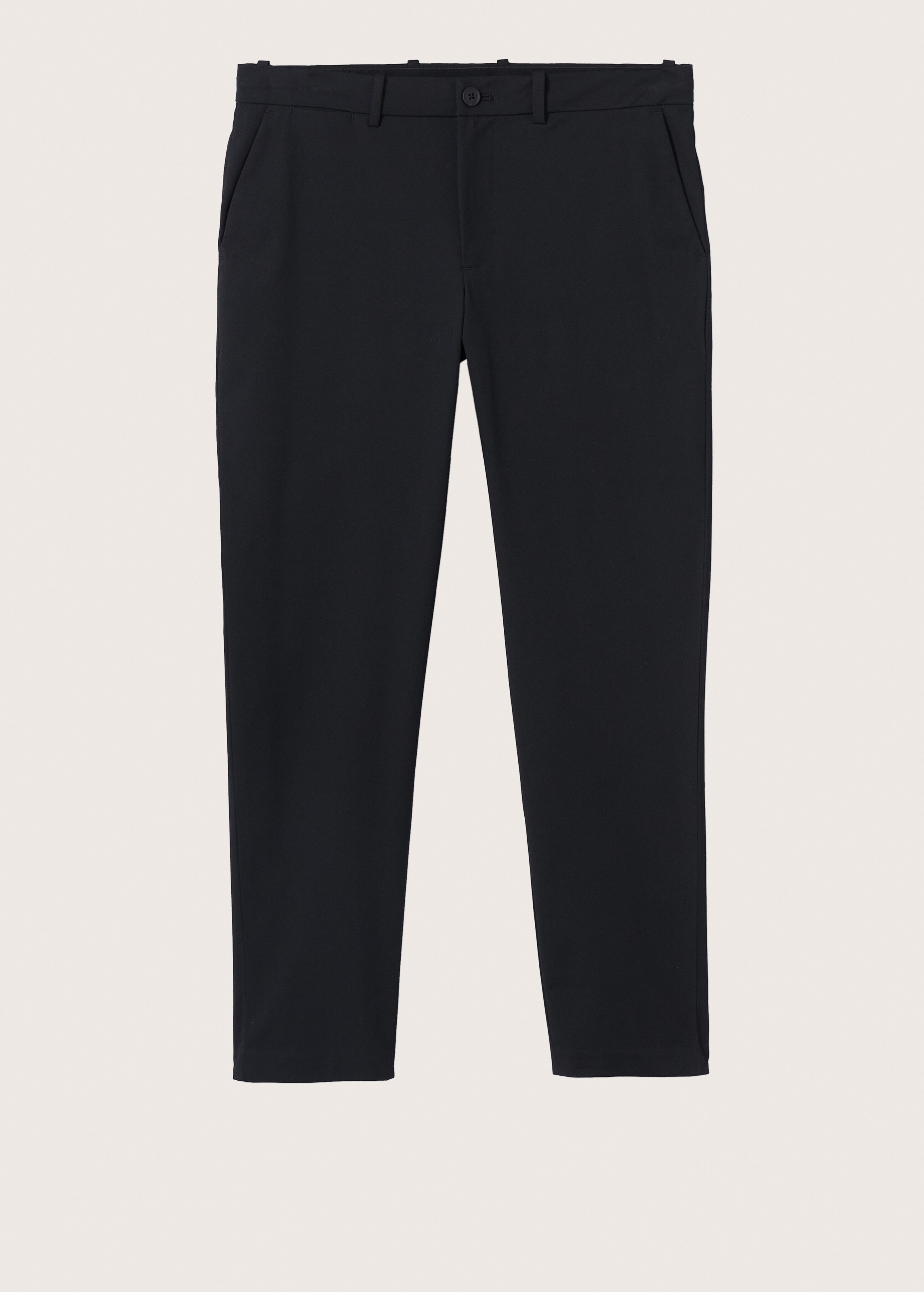 Tapered fit stretch trousers - Article without model
