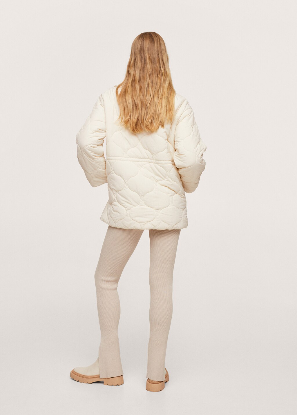 Quilted jacket - Reverse of the article