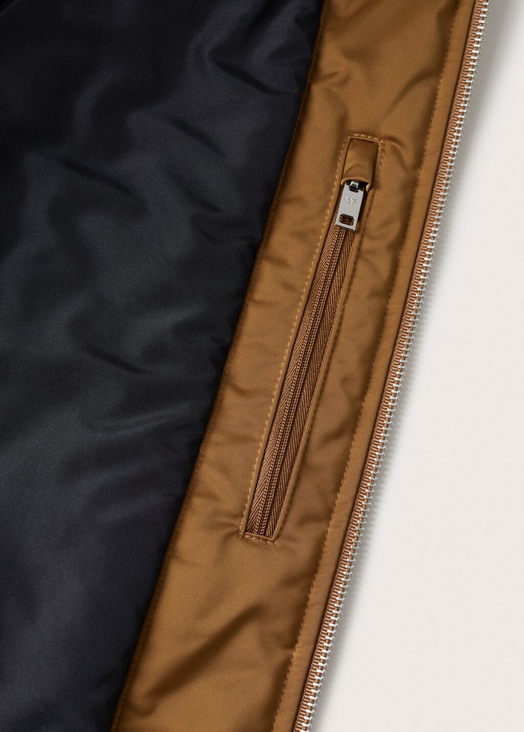 Satin bomber jacket - Details of the article 8