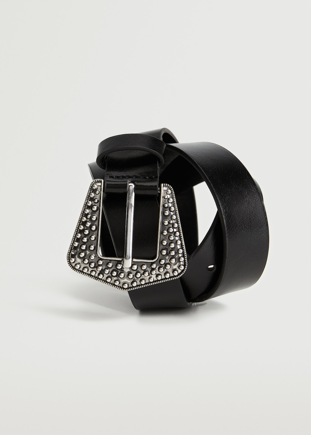 Textured metal buckle belt - Details of the article 3