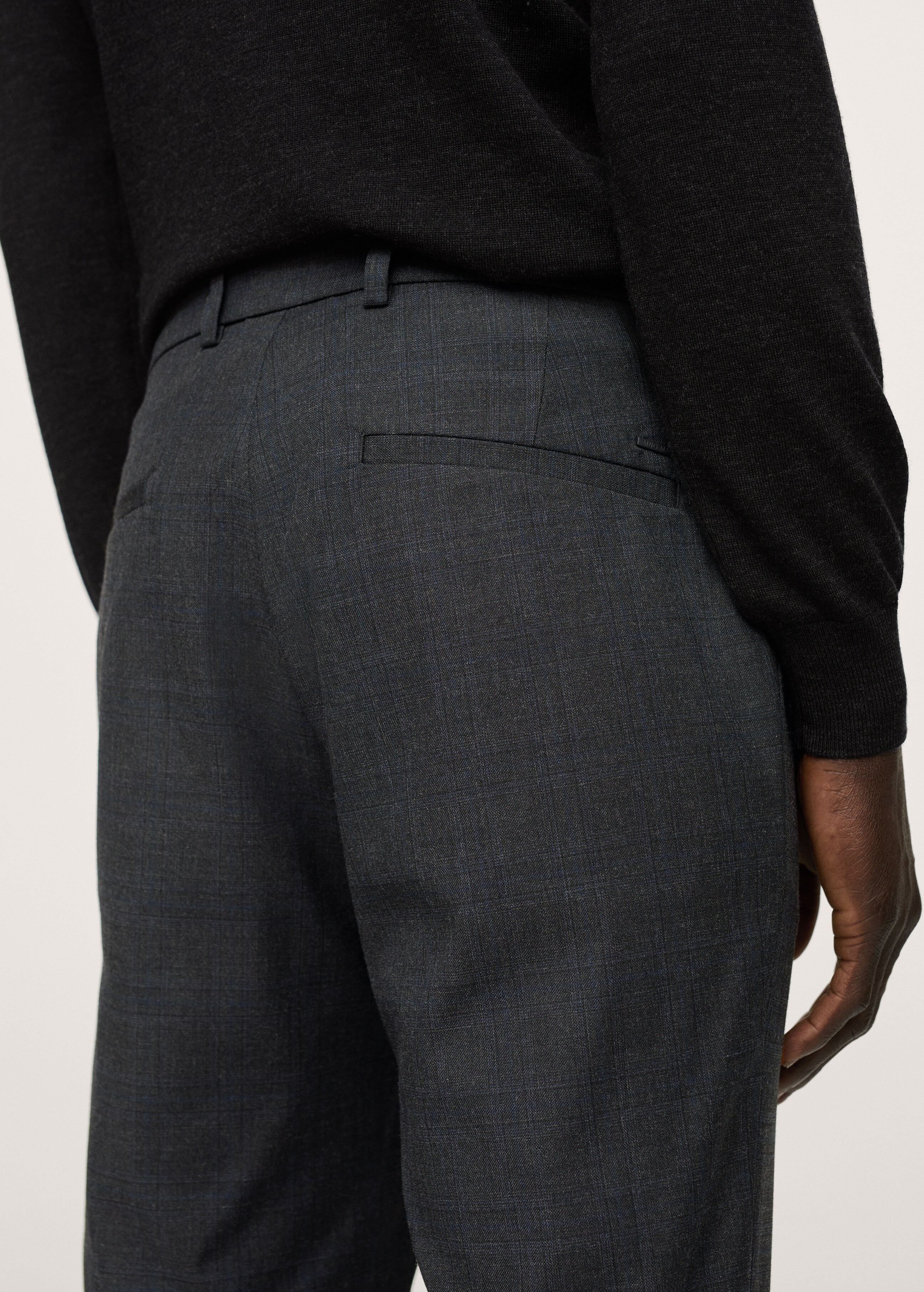 Tapered fit stretch trousers - Details of the article 3