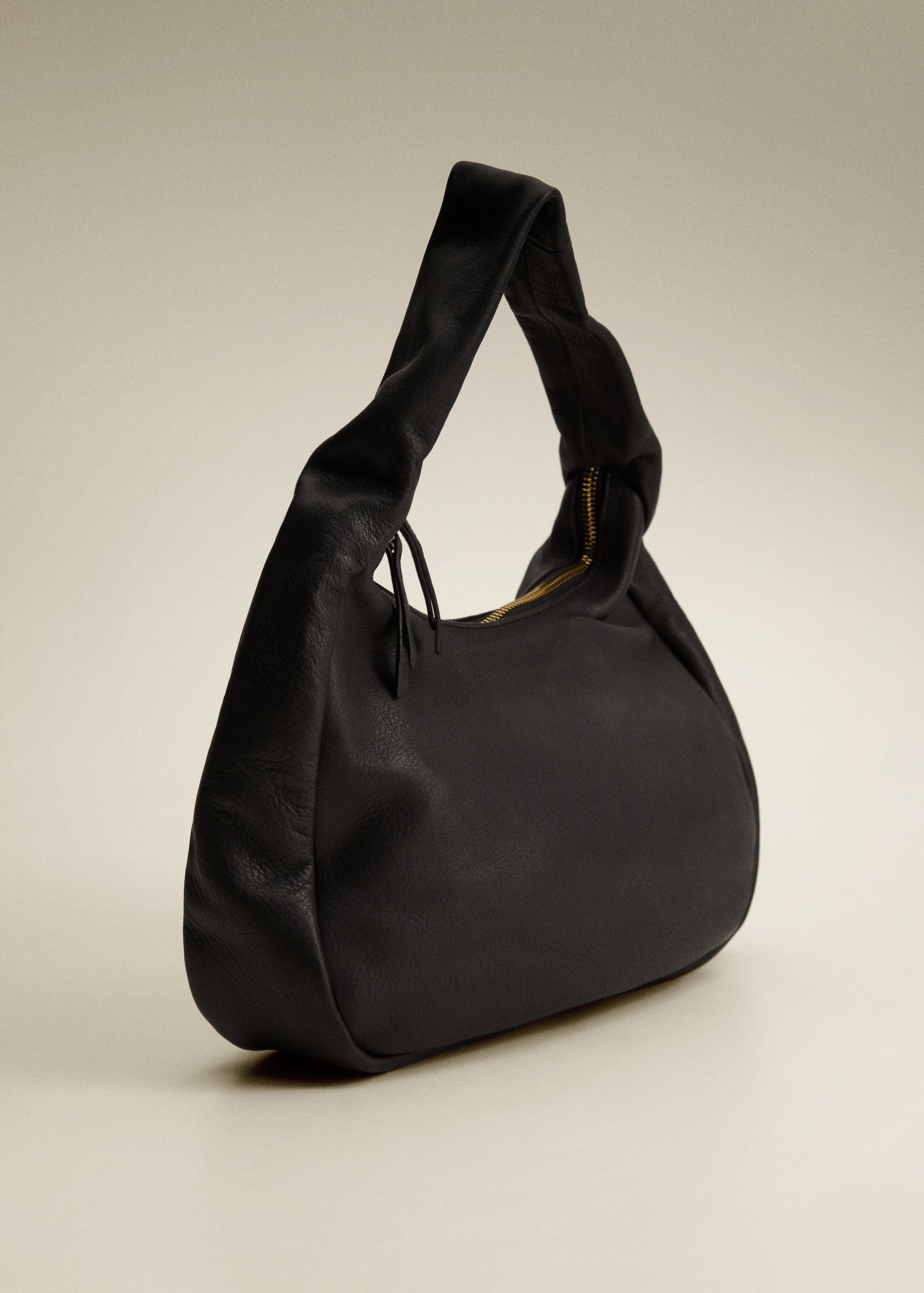 Leather baguette bag - Details of the article 6