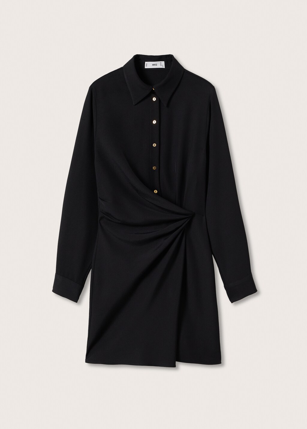 Knot detail shirt dress - Article without model