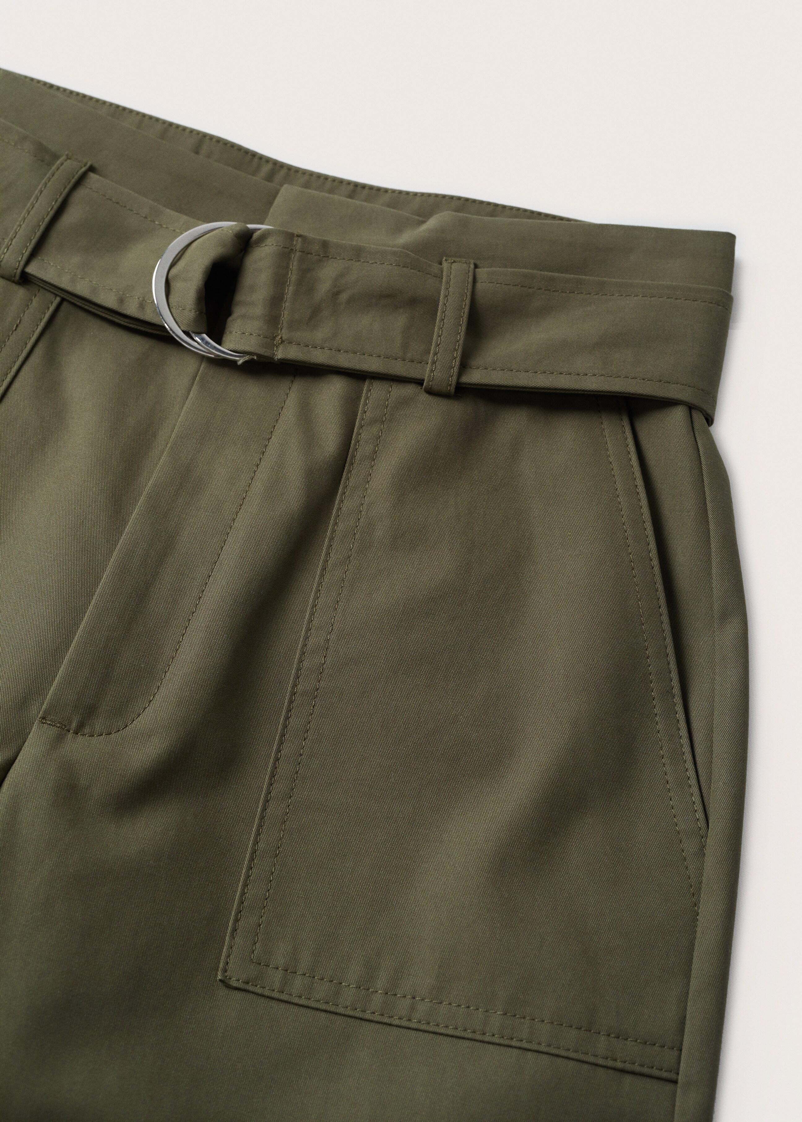 Belt high-waist trousers - Details of the article 8