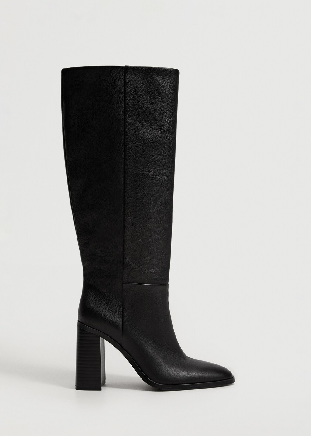 High heel leather boot - Article without model