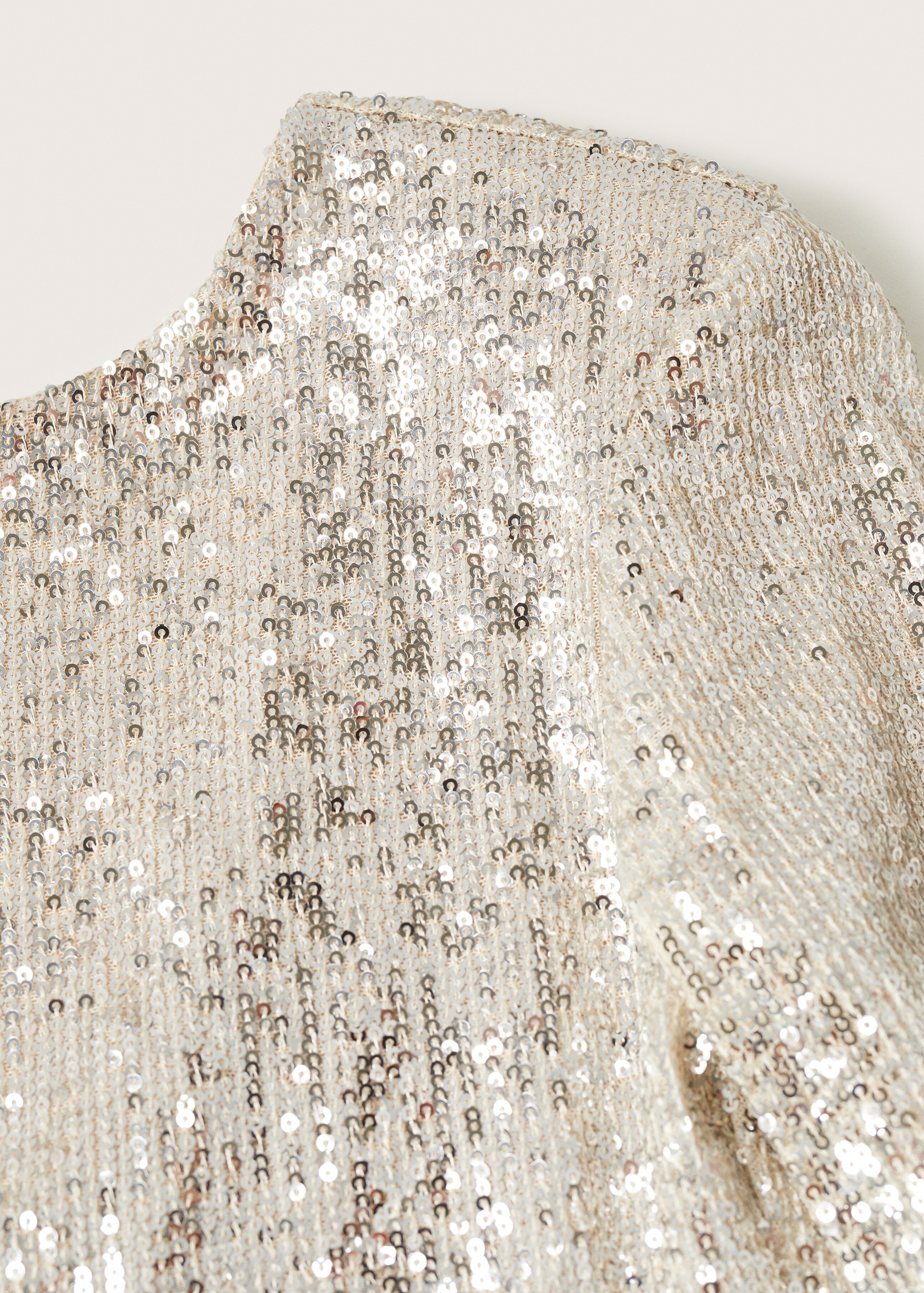 Scoop-back sequin dress - Details of the article 8