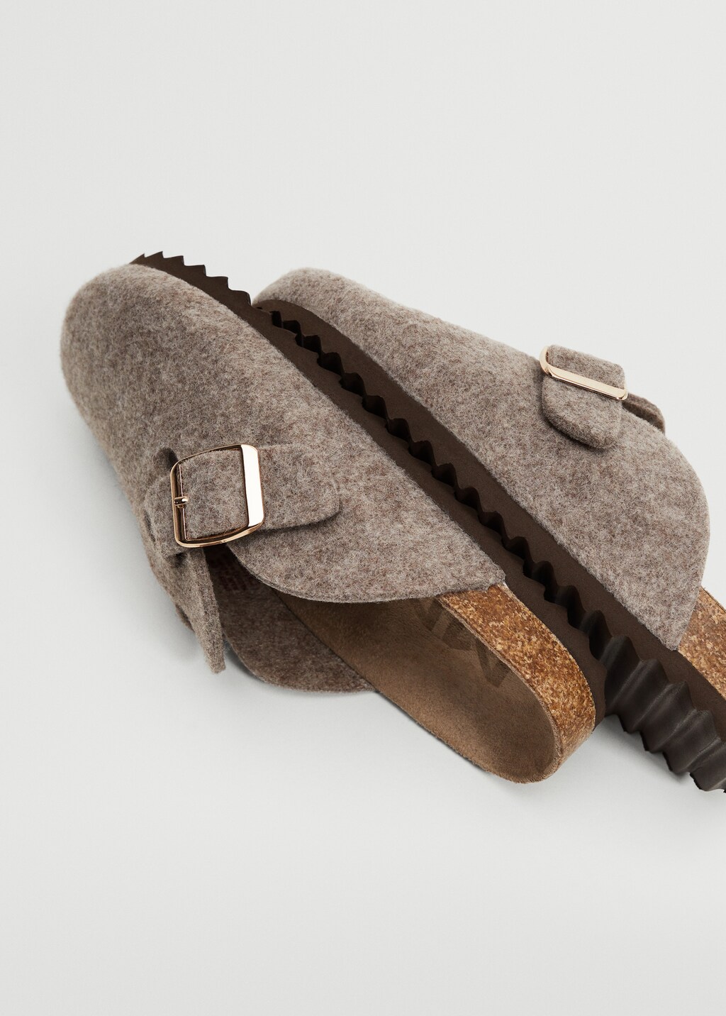 Felt clogs with fastener - Details of the article 5