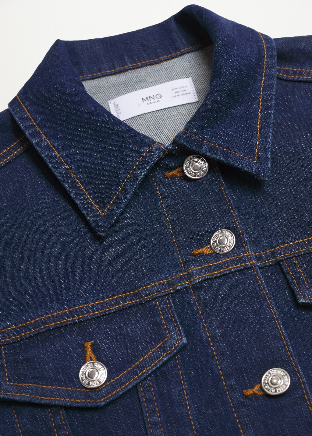 Pocketed denim jacket - Details of the article 8