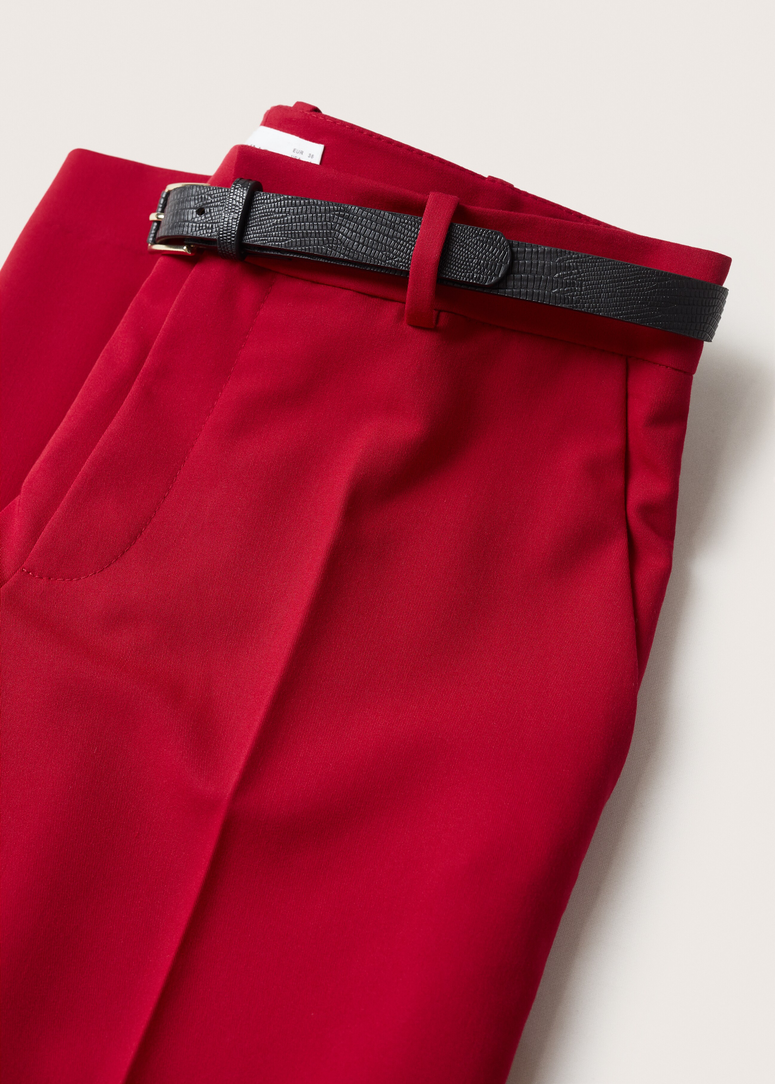 Belt suit trousers - Details of the article 8