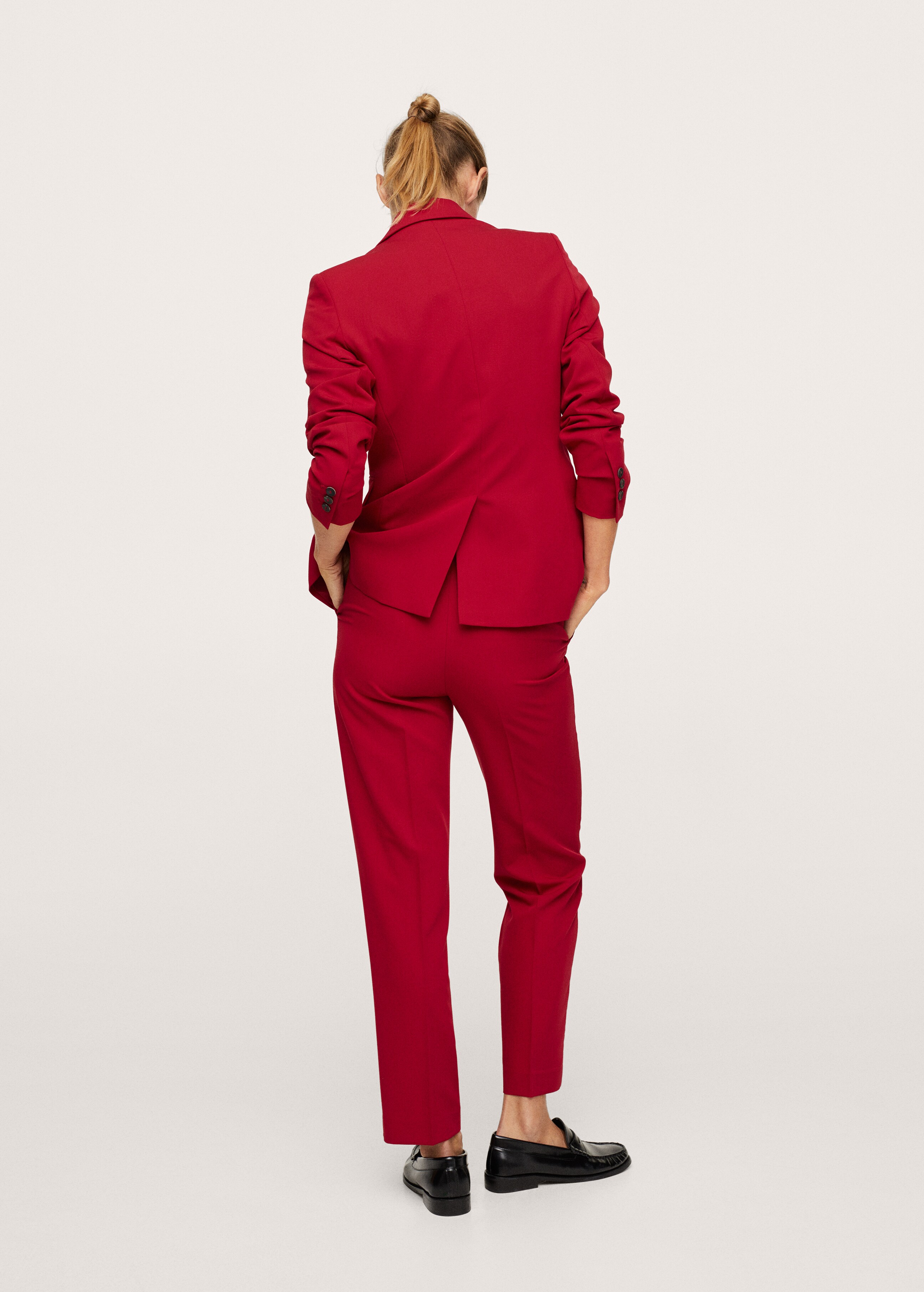 Belt suit trousers - Reverse of the article