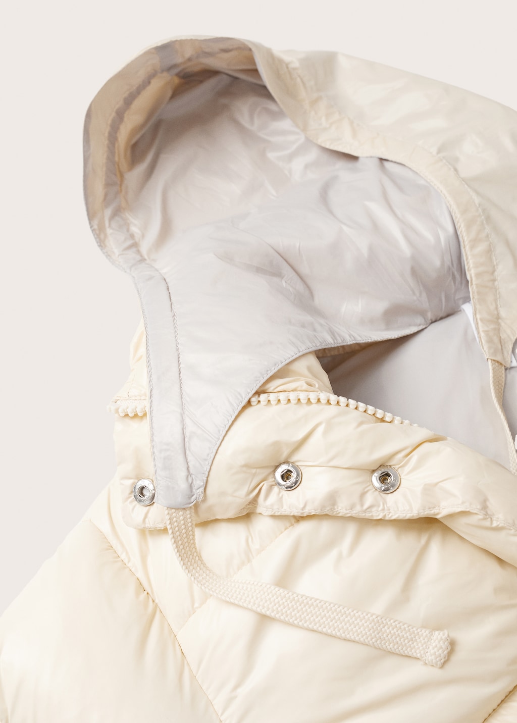 Cropped padded anorak - Details of the article 8