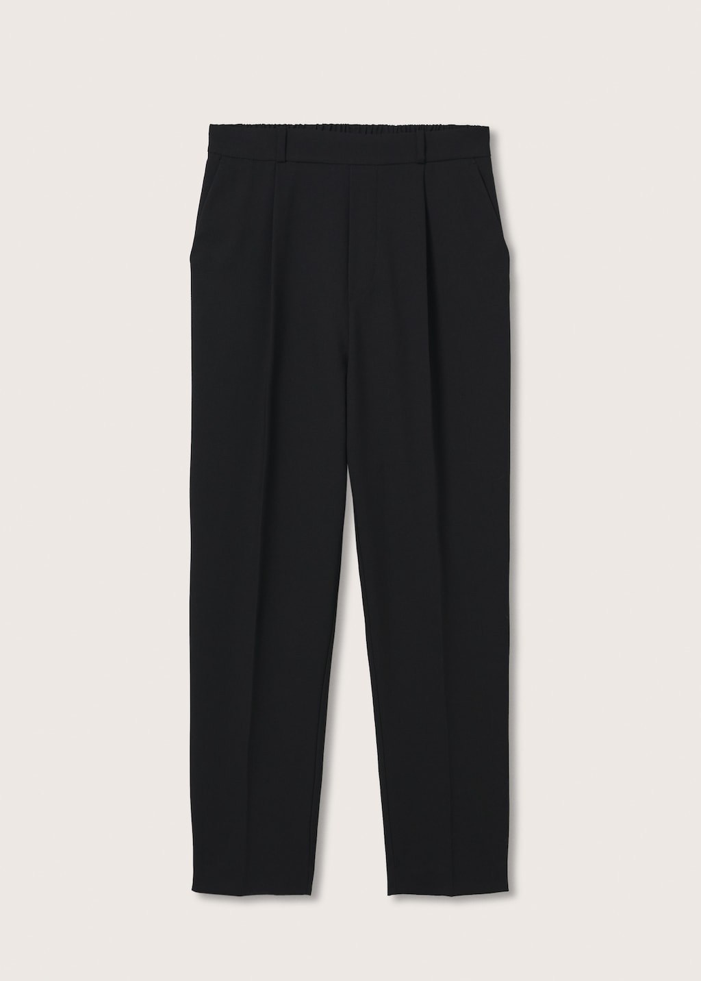 Slouchy trousers with pleats - Article without model