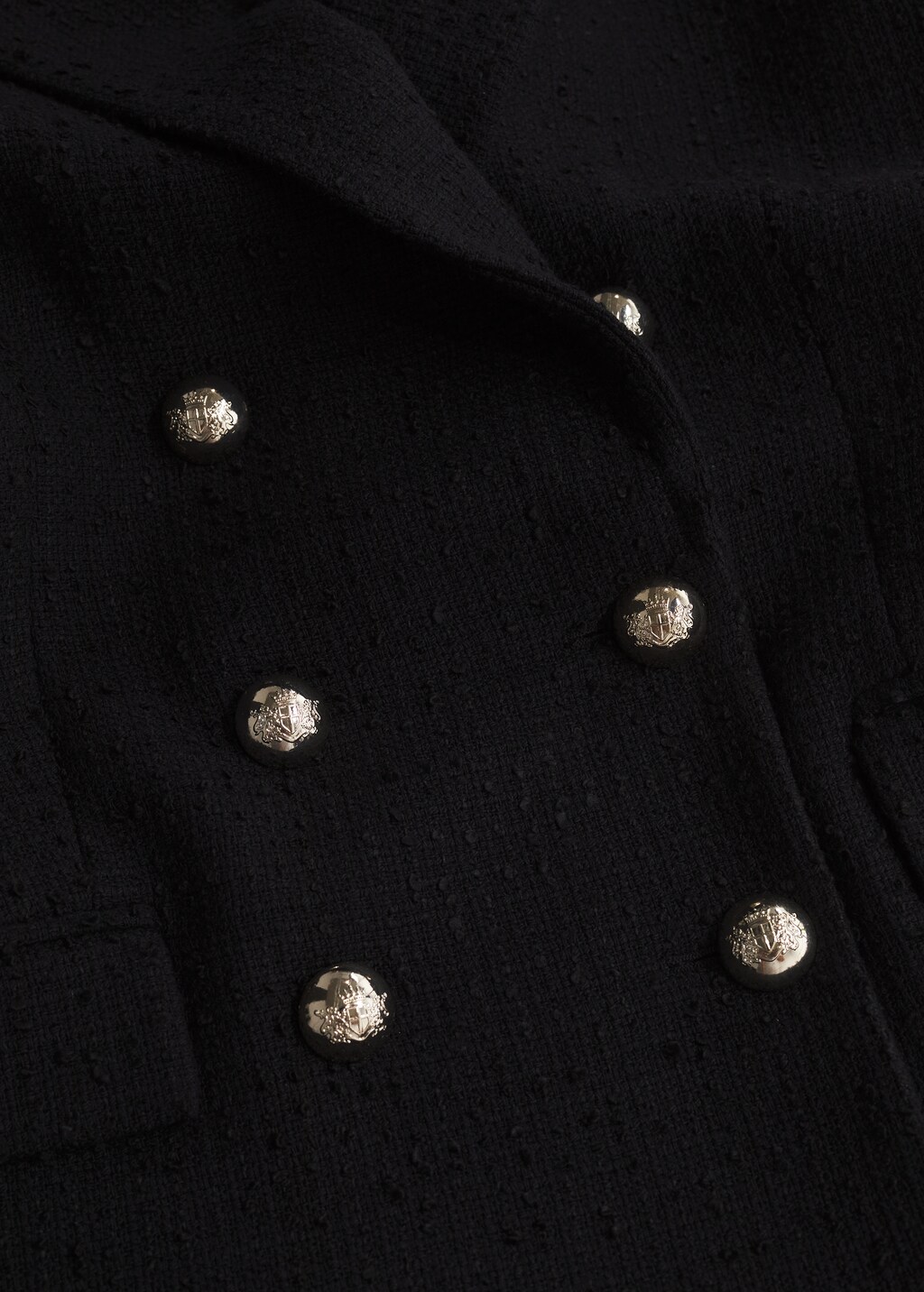 Buttons tweed blazer - Details of the article 8