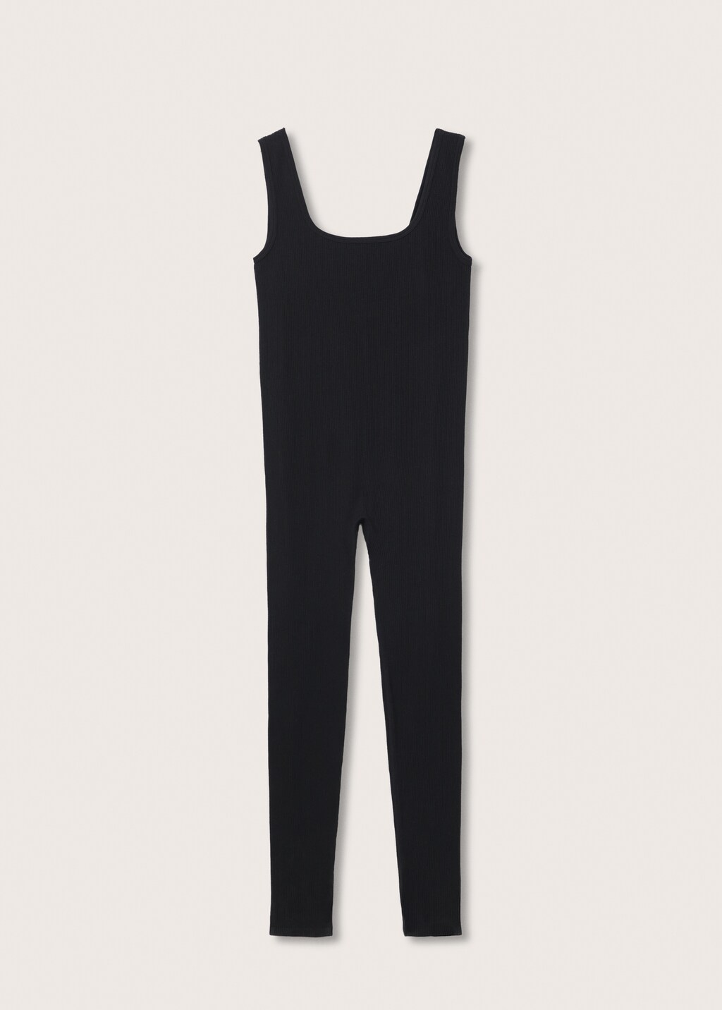 Lange stretch jumpsuit - Artikel zonder model