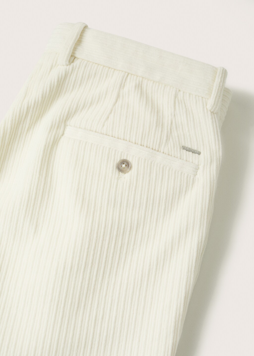 Pleated corduroy trousers - Details of the article 8