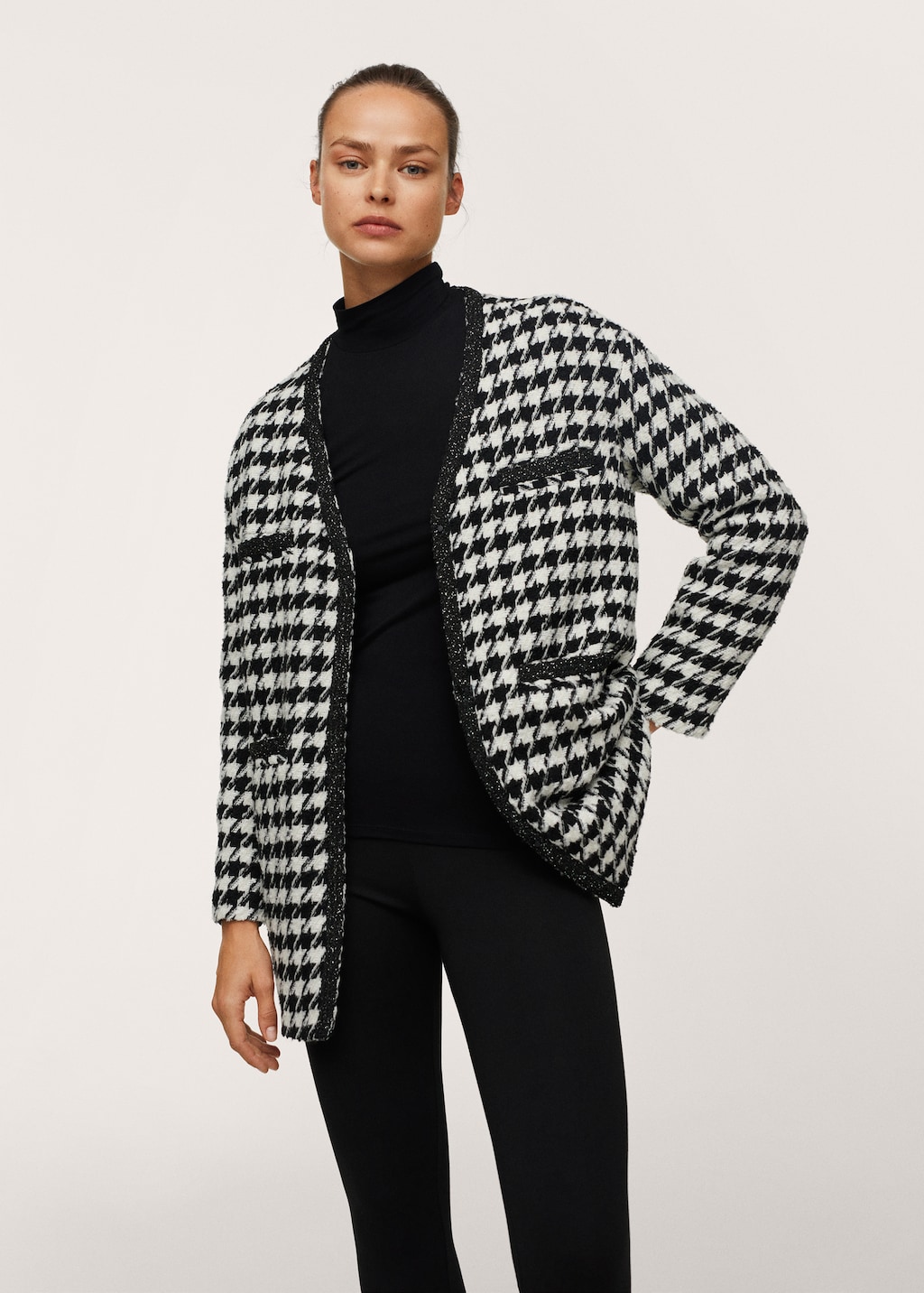 Houndstooth jacket - Medium plane