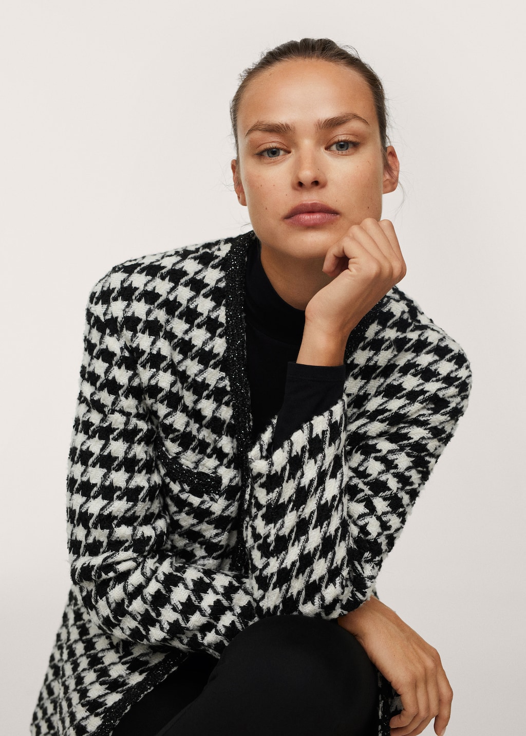 Houndstooth jacket - Details of the article 1