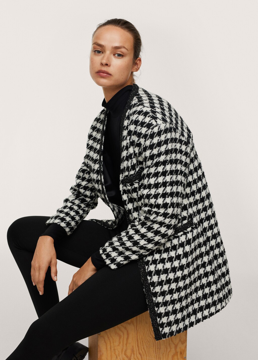 Houndstooth jacket - Details of the article 2