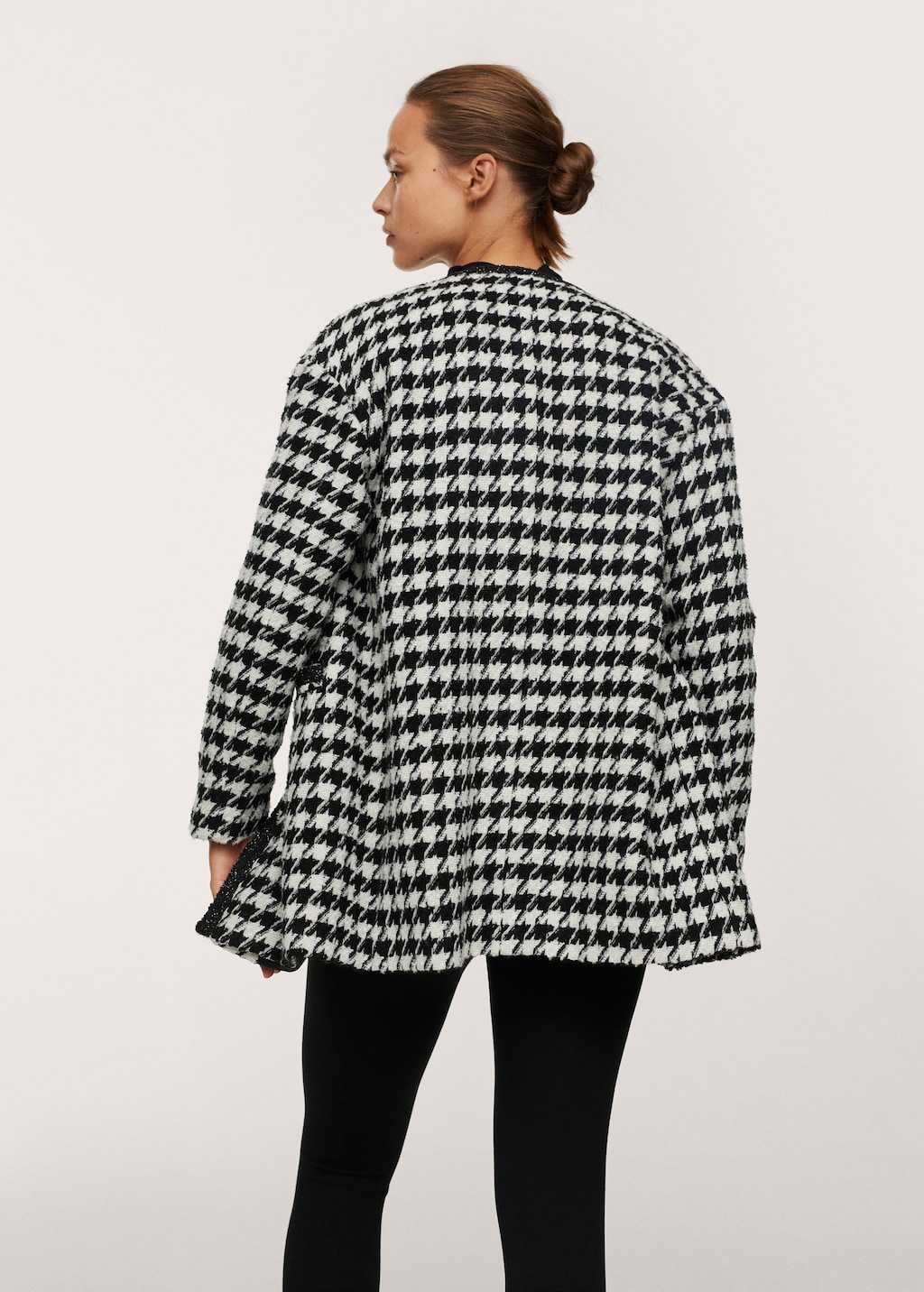 Houndstooth jacket - Reverse of the article