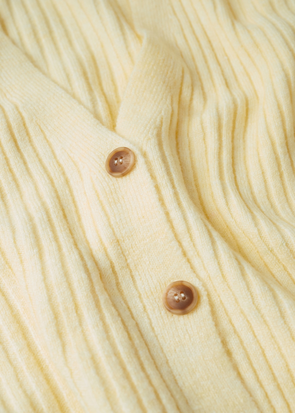 Ribbed knit cardigan - Details of the article 8