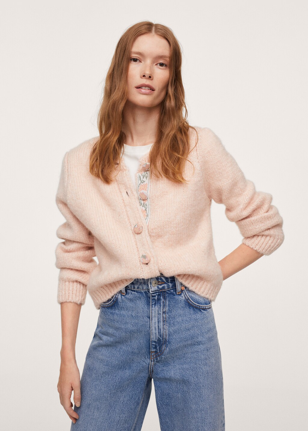 Chunky knit cardigan - Medium plane