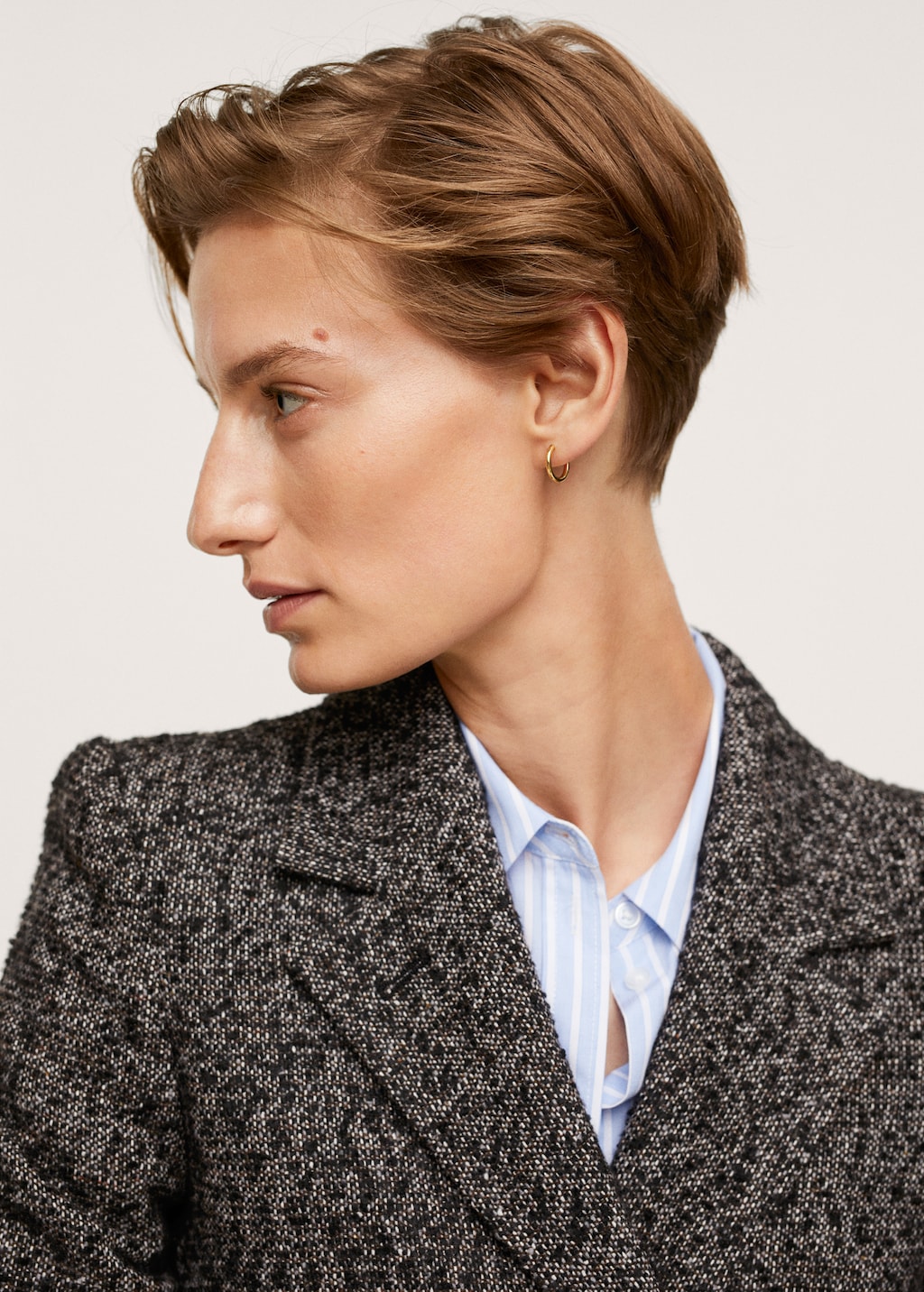 Elbow-patch cotton blazer - Details of the article 3