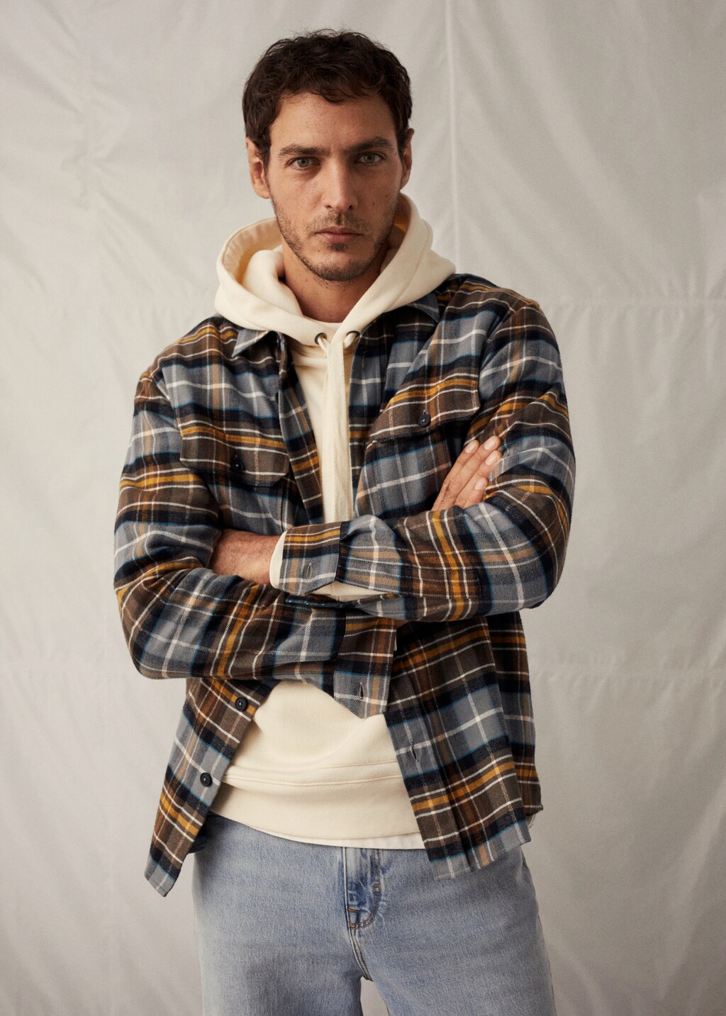 Checked flannel shirt - Details of the article 5