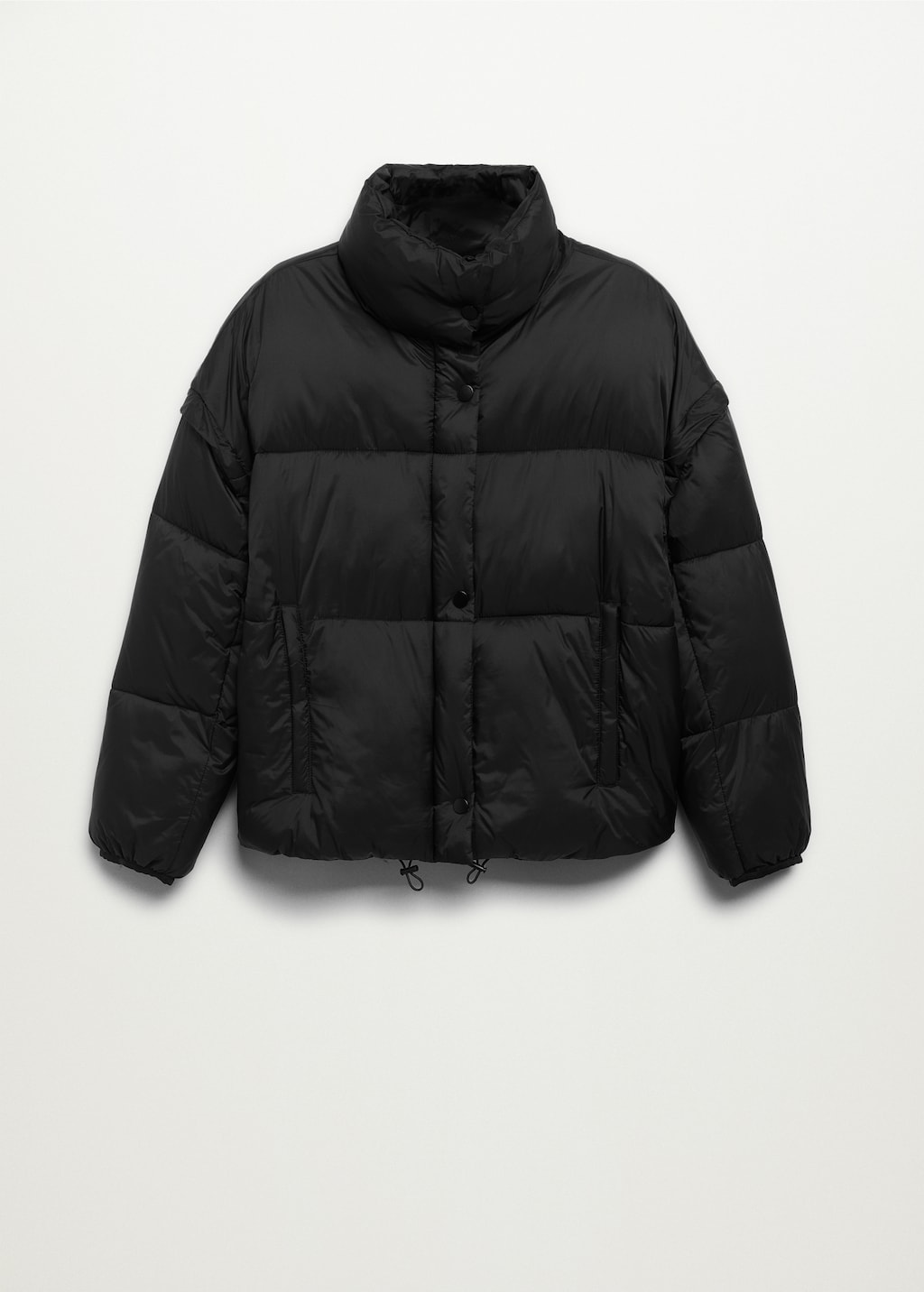 Padded jacket with detachable sleeves - Article without model