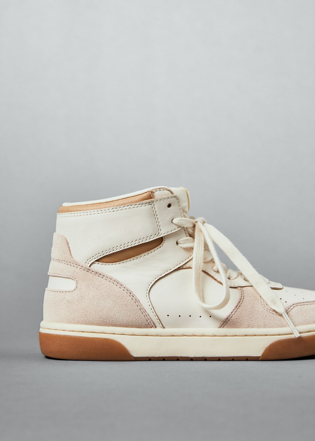 Lace-up leather sneakers - Details of the article 8