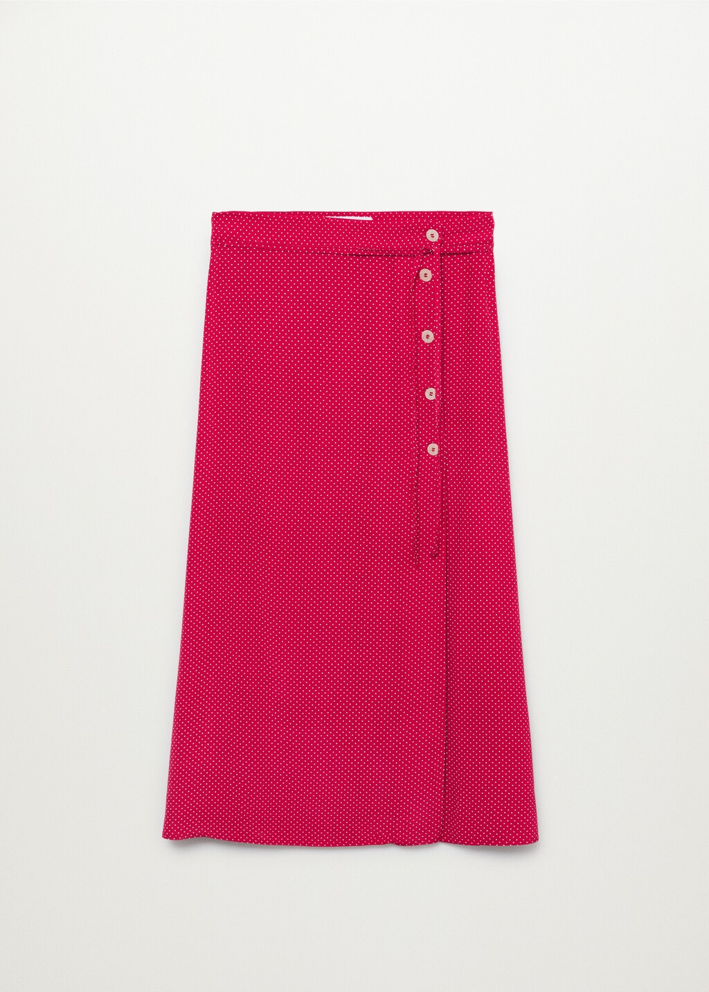 Polka-dot midi skirt - Article without model