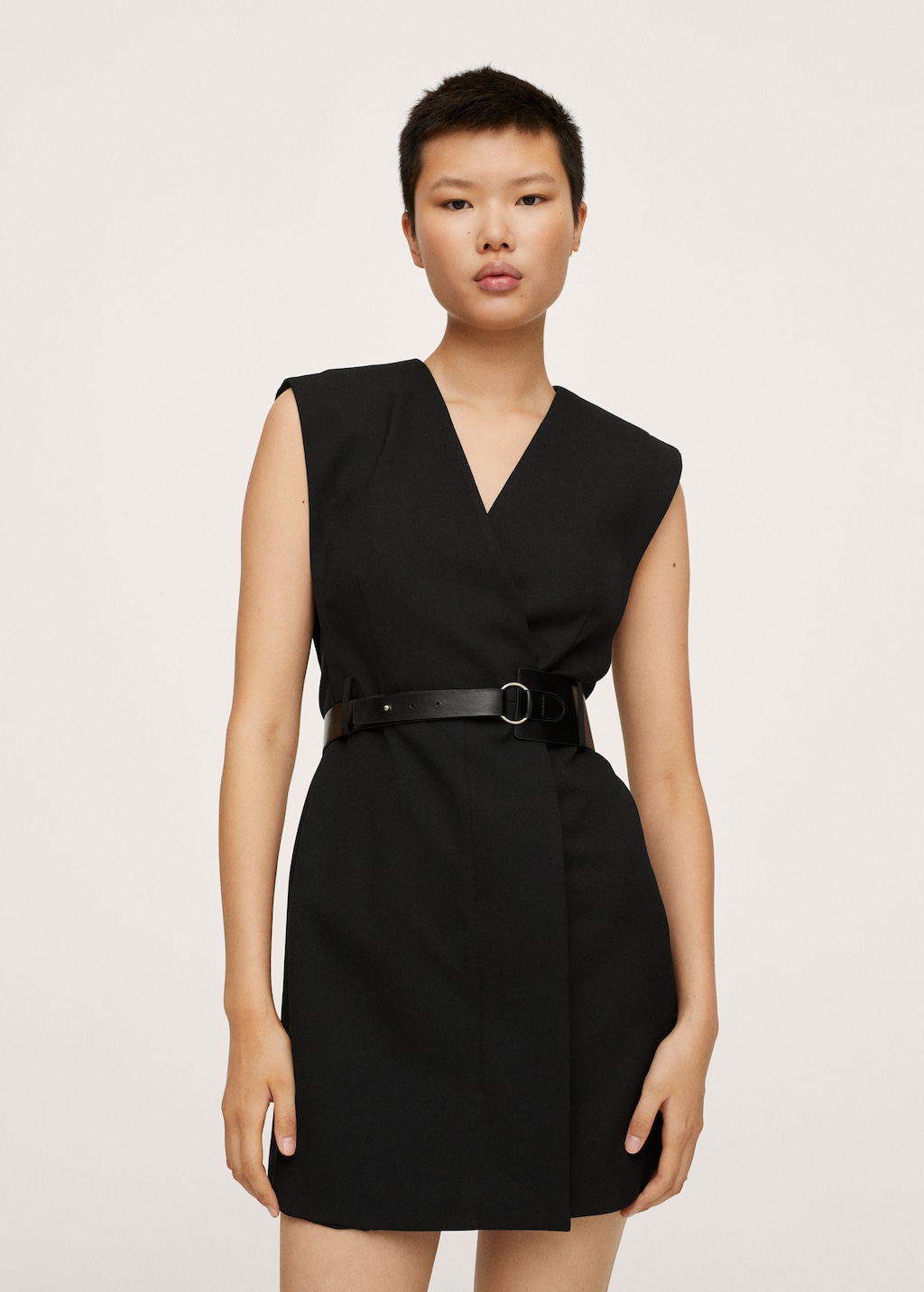 Belt wrap dress - Woman | MANGO OUTLET USA