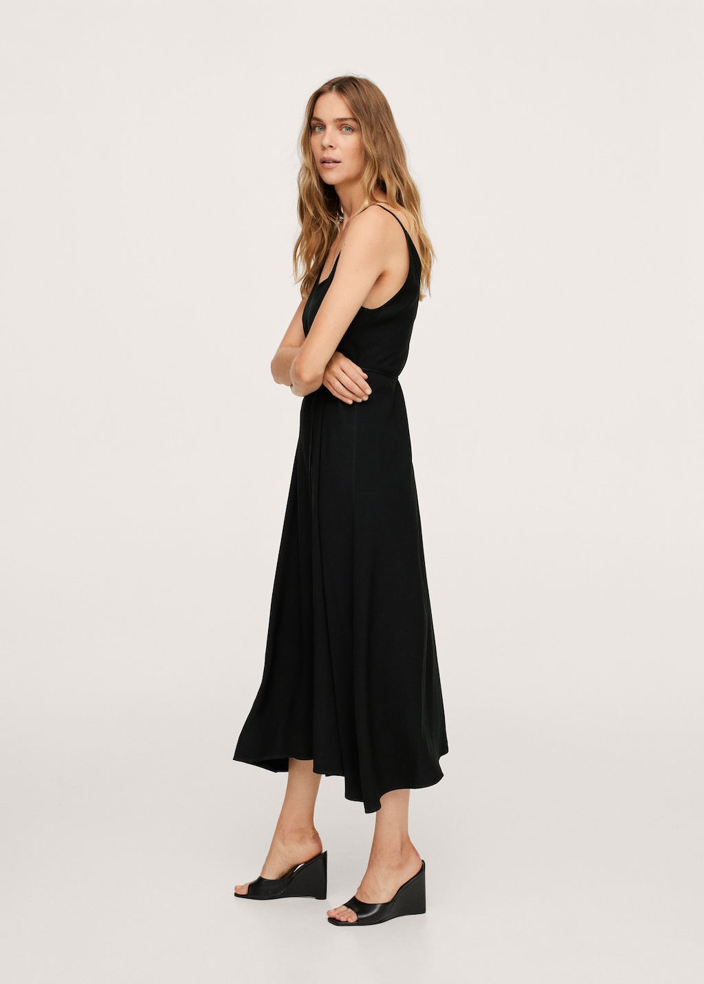 Flowy midi dress - Details of the article 2