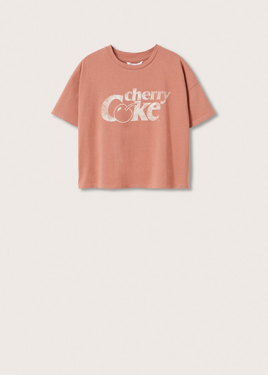 Oversize-T-Shirt mit Coca-Cola-Motiv - Artikel ohne Model