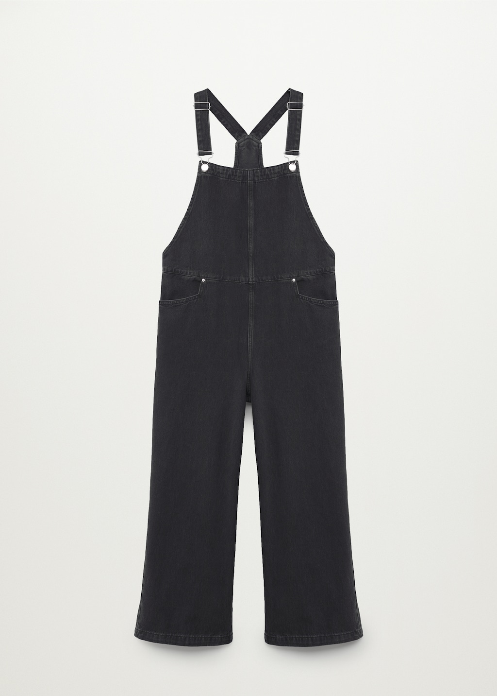 Lined denim dungarees - Article without model