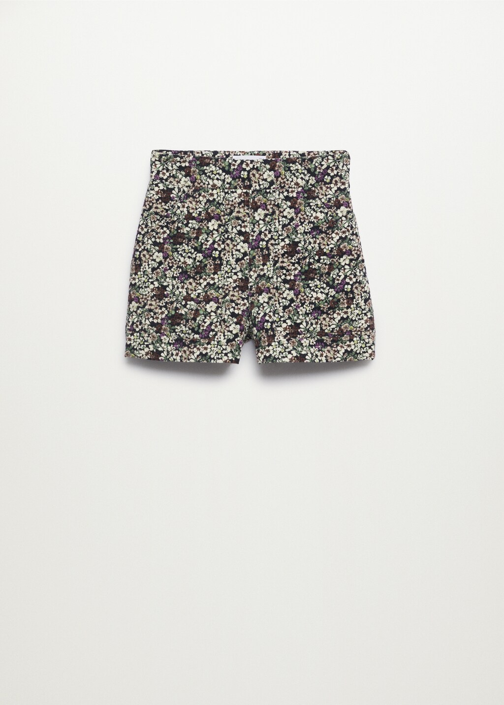 Printed cotton shorts - Article without model